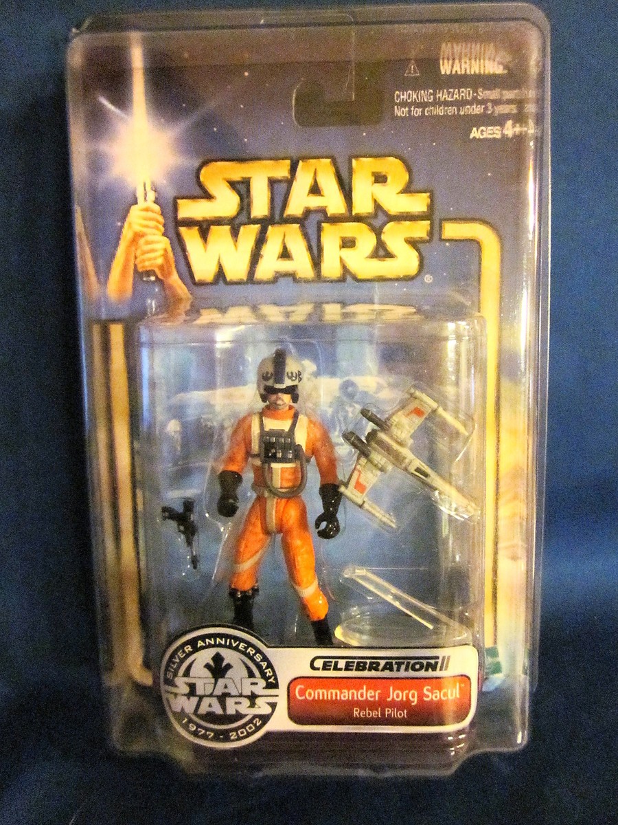 Star Wars Celebration II Commander Jorg Sacul Rebel Pilot Action