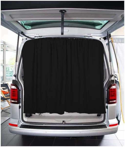 Heck Abtrennung Kofferraum Gardinen FüR Peugeot Traveller Ab 2016 Schwarz-image