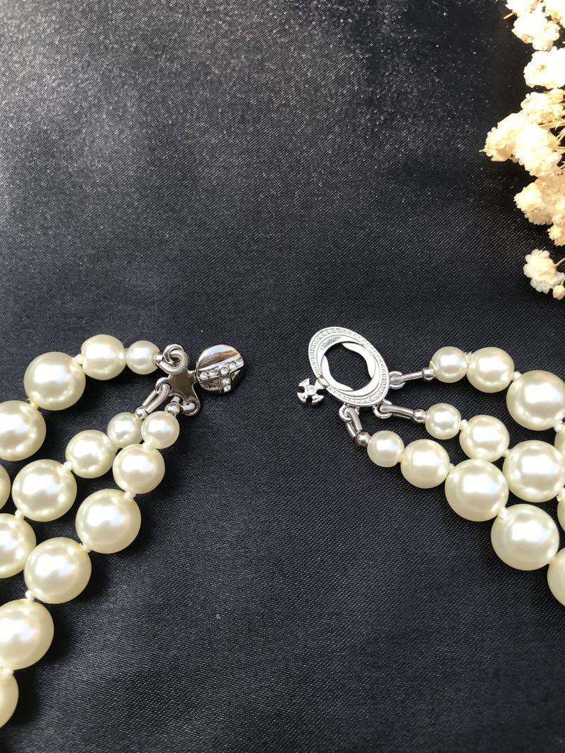 Vivienne Westwood Triple Drop Pearl Necklace Fash… - image 7