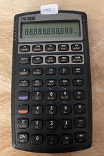 Vintage Hewlett Packard HP-10BII Financial Calculator -- TESTED/NEW BAT/MORE 1 