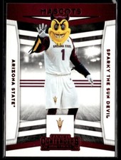 2020 Contenders Draft Picks Sparky The Sun Devil Red Mascots #10 Sun Devils