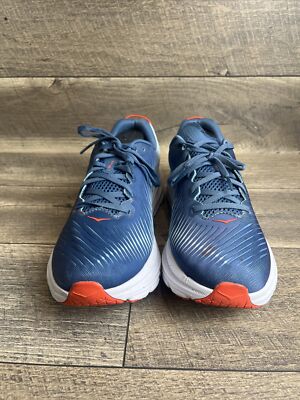Hoka One One Rincon 3 Real Teal Eggshell Blue Running Shoes Mens
