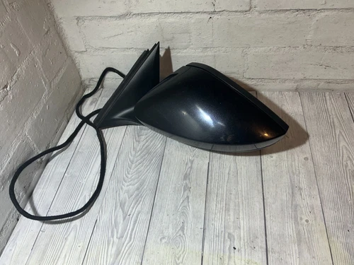 SKODA SUPERB B8 MK3 ESTATE WING POWER FOLD MIRROR LEFT PASSENGER SIDE BLACK 2019