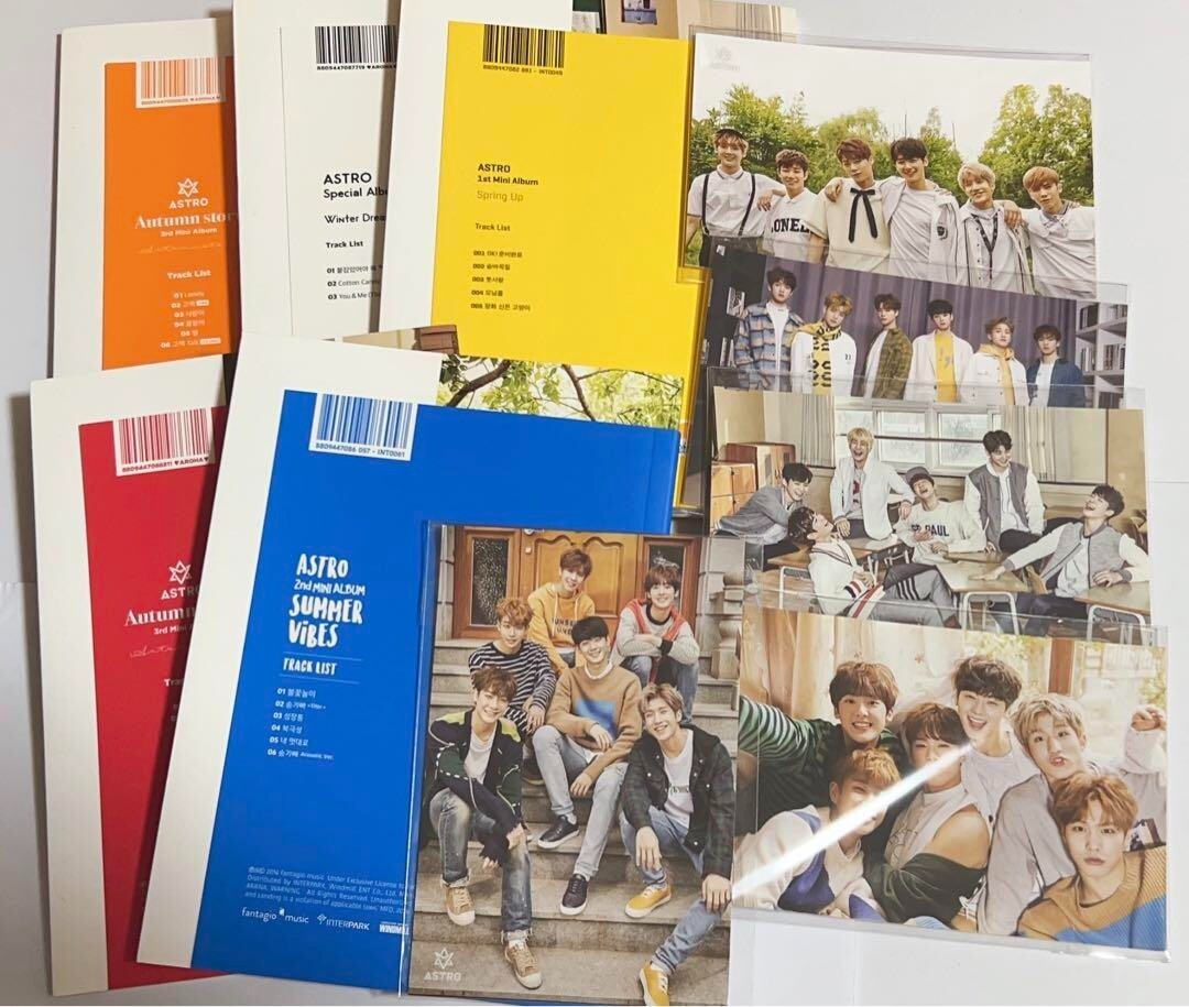 ASTRO Spring Up SUMMER ViBES サイン入りアルバム ASTRO Spring Up SUMMER ViBES サイン入りアルバム