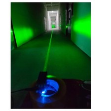 Modulo diodo laser raggio grasso verde 520nm 1,5w luce di avvertimento laser grossolana