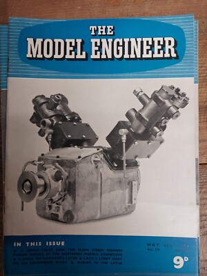 Vintage The Model Engineer Magazine Vol 110 No 2763 May 6th 1954