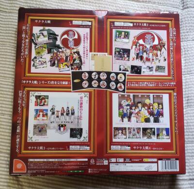 Sakura Taisen Sakura wars Complete Box Sega DC Dreamcast from