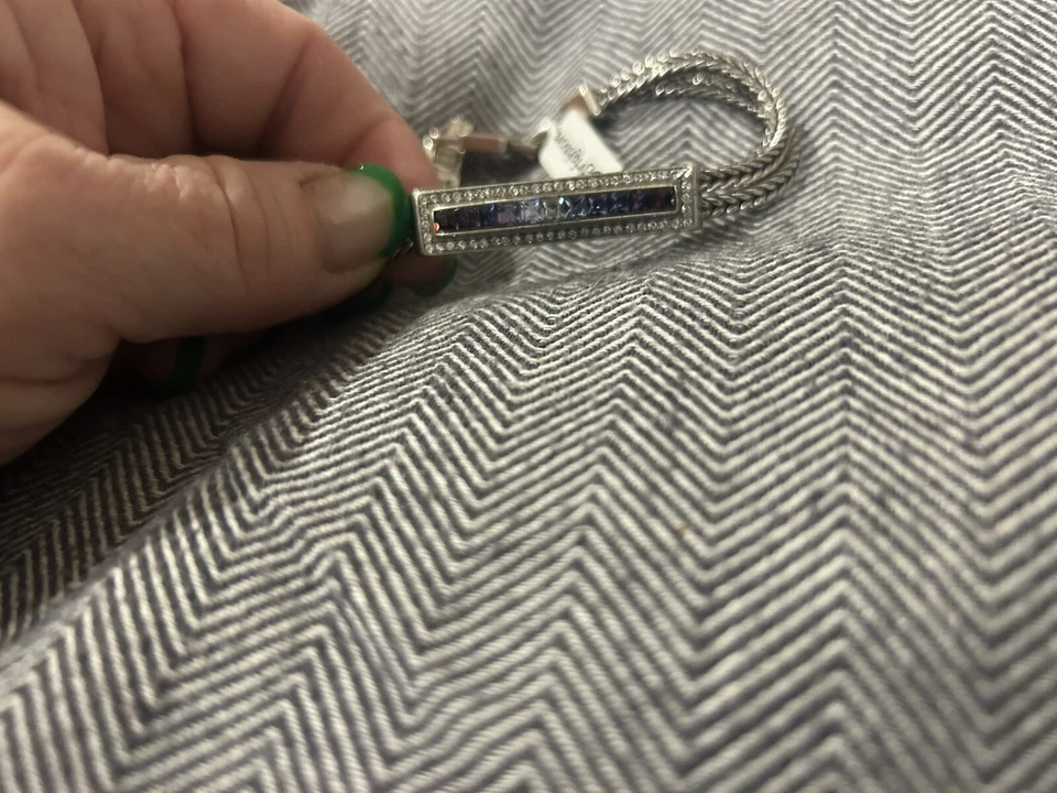 Pulsera Brighton Spectrum NBR Piedras Púrpura JF0843 NUEVA CON ETIQUETAS Foto 2 de 3