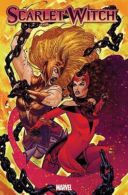 WOMEN OF MARVEL #1 Capa e capa - Scarlet Witch BR