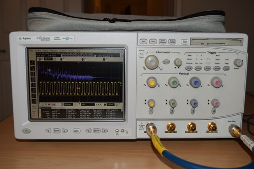 Agilent DSO81204A 12GHz 40GS/s Infiniium Digital Oscilloscope 64Mpts Loaded! - Picture 7 of 11