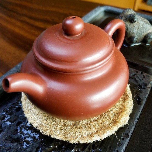 Loofah Fibre Teapot Pad Round Loofah Mat Teaware Tea Cup Mat Tea - Picture 4 of 16