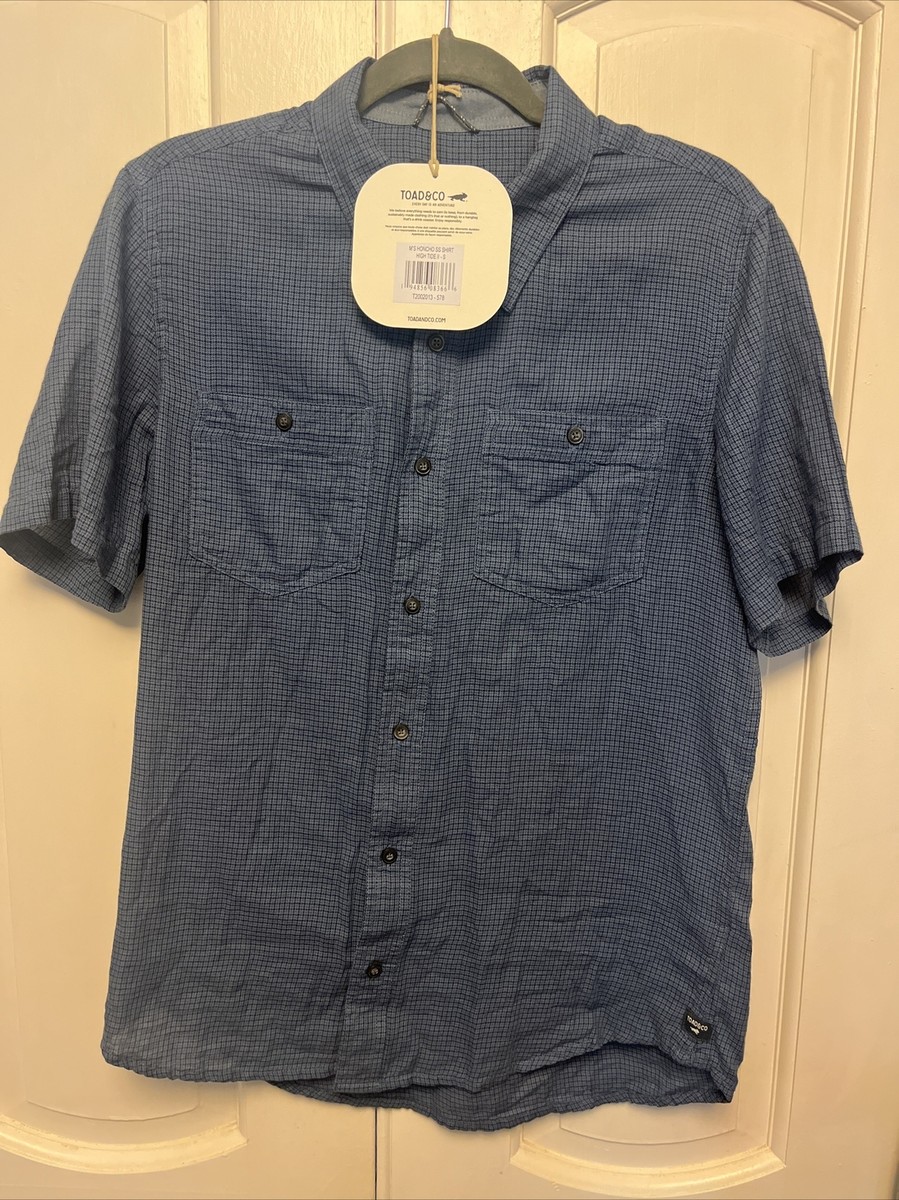 (取寄) トードアンドコー メンズ ハンチョー ショート スリーブ シャツ Toad&Co men Honcho Short Sleeve Shirt High Tide II Toad And Co Men's S Honcho Short Sleeve Shirt High Tide II | eBay