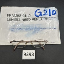 Liz Claiborne Eyeglass Frames L404 SW8 Gold Frames Only G210