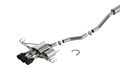 Borla ATAK 2024 Acura Integra Type S 2.0 Cat-Back Exhaust Triple Satin Black Tip