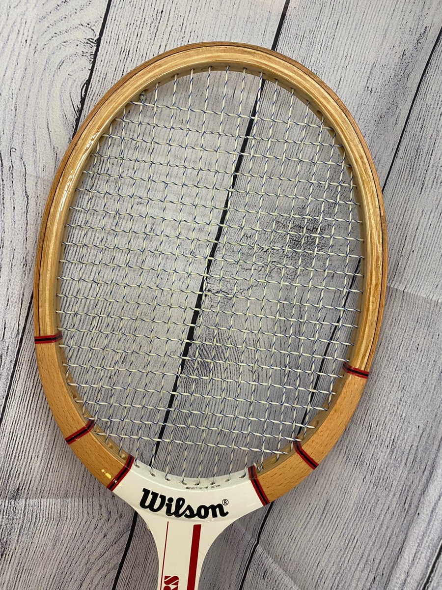 Raquette Tennis Vintage Wilson Jimmy Connors American Star - 4 3/8 - Avec Housse - EUC