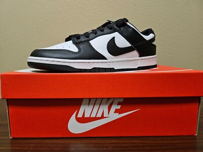 Men's Size 12 - Nike Dunk Low Black White | eBay