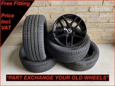 Mercedes GLC 19" Black Genuine AMG 5 Twin Spoke Alloy Wheels & New Tyres