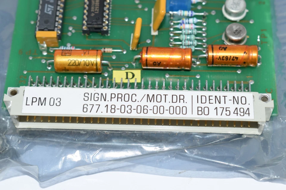 NEW SICK LPM03 SIG-PROZ/DRIV. PCB Circuit Board Module 677.18-03-06-00-000 - Image 2 of 4