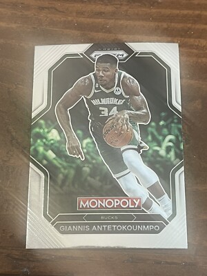 2022-23 PANINI PRIZM MONOPOLY MILWAUKEE BUCKS GIANNIS ANTETOKOUNMPO # PS3