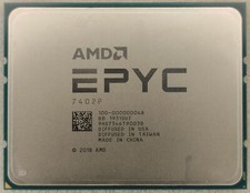 AMD EPYC 7402P CPU 3.35GHz, 24 Core, Socket SP3, Tray Server - UNLOCKED