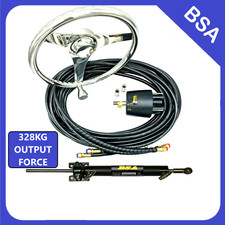 La timoneria idraulica per barche è adatta a entrobordo fino a 300 HP Ruota...