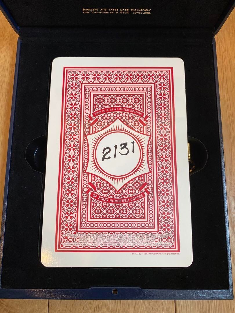 VISIONAIRE No.21 ヴィジョネア DECK OF CARDS VISIONAIRE 21 DECK OF CARDS / THE DIAMOND ISSUE