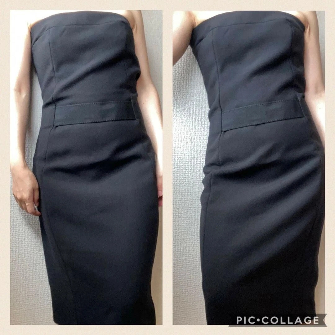 Robe GUCCI haut nu femme taille 40 laine noire