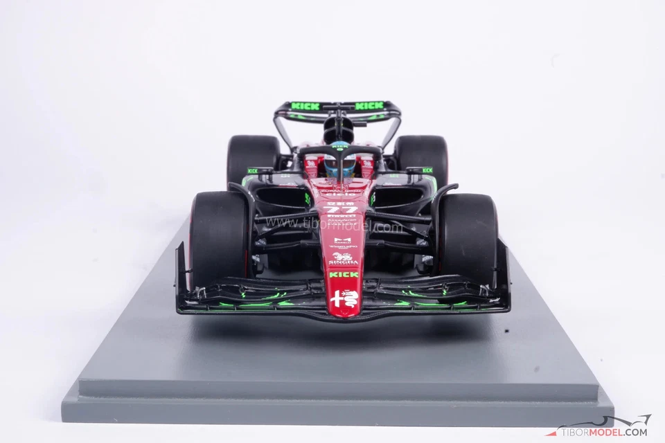 Alfa Romeo C43 Valtteri Bottas 2023 Belgian GP Spa, 1:18 Spark, 18S962 - Image 3 of 4