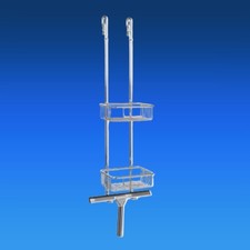 HÜPPE Butler 2000 - Ablagesystem Duschregal inkl. Glasabzieher Handwischer