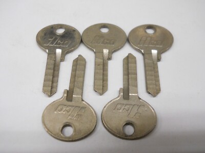 Ilco 1092VA Key Blank Fits Master lock 1525 M6 92V 92VA Lot of 5