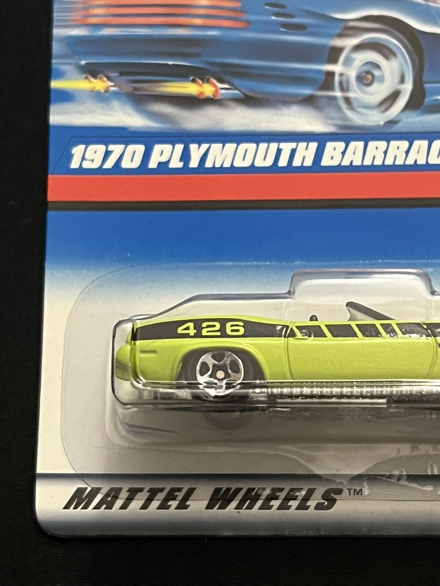 Hot Wheels Mattel Collectible 1997 1970 Plymouth Barracuda 426