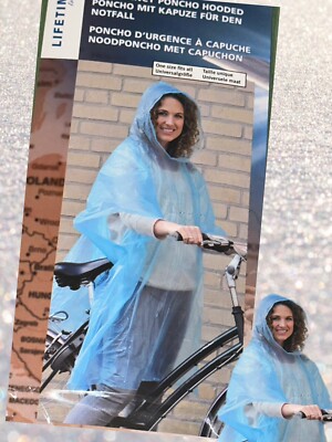 Regen Ponchos Für Erwachsene Mit Kapuze Notfall Regen Ponchos Familien Paket, Fi