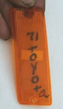 1971 Toyota Corona Fender Side Marker Light Lens 20-30l Api 71 Koito 1971 Toyota Corona Fender Side Marker Light Lens 20-30l Api 71 Koito