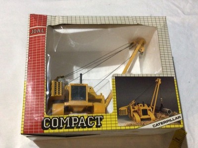 NEW Vintage CATERPILLAR PIPELAYER Diecast Toy 1:70 Scale + Original Box JOAL CAT