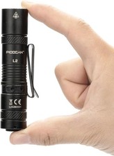 Rechargeable 1200 Lumens EDC Flashlight - Compact  Waterproof for Adventures