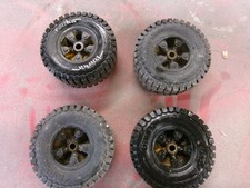 vintage mighty tonka truck 4 tires early 31/2" for parts