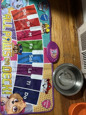 Paw Patrol PIANO MAT Musical Colors All Paws on Deck Game Floor Play 2018 Viacom