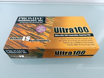PROMISE Ultra ATA 100 TX2 PCI Controller Card HDD Card with 2 IDE Port