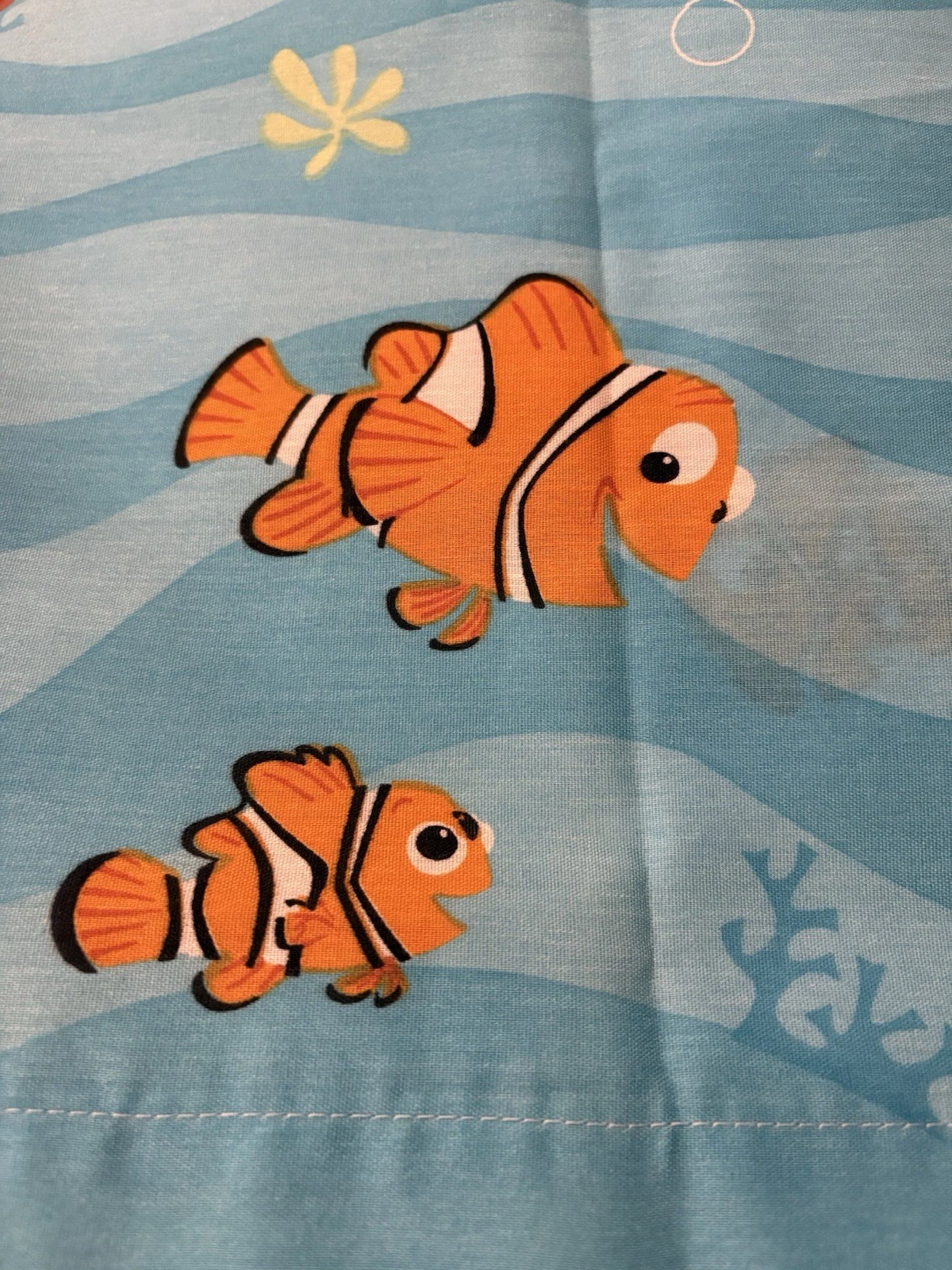 Disney Pixar Finding Nemo Valance Curtain 17 Long 84” Wide