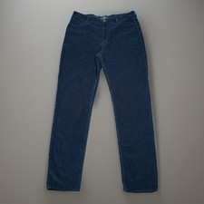 Vineyard Vines Corduroy Pants Mens 35x32 Navy Blue Pinwale Stretch Straight Leg