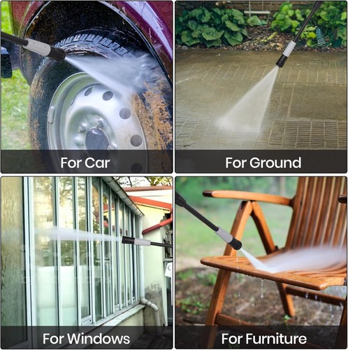 Guryon Pressure Washers 1800W,140Bar, Jet Washers Pressure Washers S2-397 30 Day - Picture 9 of 12