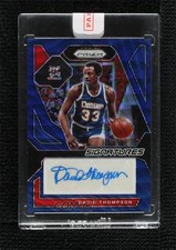 2023-24 Panini Prizm Signatures Blue Wave David Thompson #SIG-THM Auto HOF 0l2