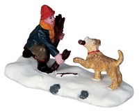 Lemax-62443-271, Gathering Firewood, Weihnachtsdorf, Weihnachtsfiguren