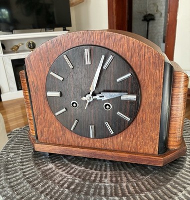 KIENZLE Art Deco Mantel Vintage Clock Excellent Working Condition