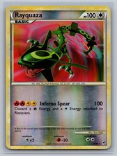 Rayquaza 20/95 Rare Call of Legends Pokemon Reverse Holo Heavily Played