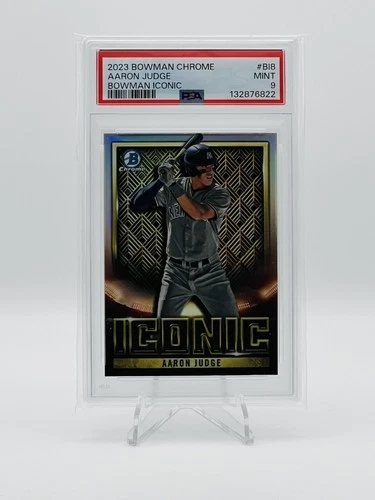 2023 Bowman Chrome - Aaron Judge - Bowman Iconic - #BI-8 - PSA 9