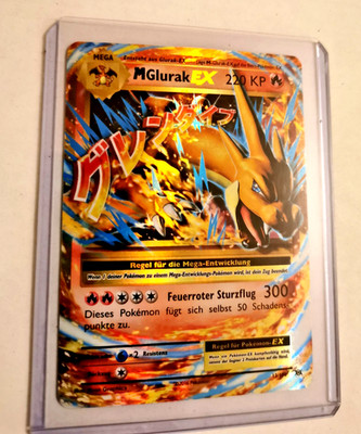 Pokemon Glurak EX 13/108 Karte Evolutions MGlurak Charizard Deutsch NM