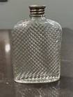 Antique Prohibition Era Glass Hip Flask Universal Patented 1927 Find Nice — photo 1