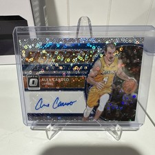 Panini Donruss Optic 2017-18 Alex Caruso Lakers Fast Break Prizm Auto FB-ACR
