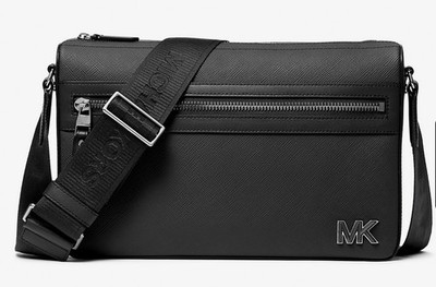 Michael Kors Messenger- Tasche Edison Medium Saffianleder